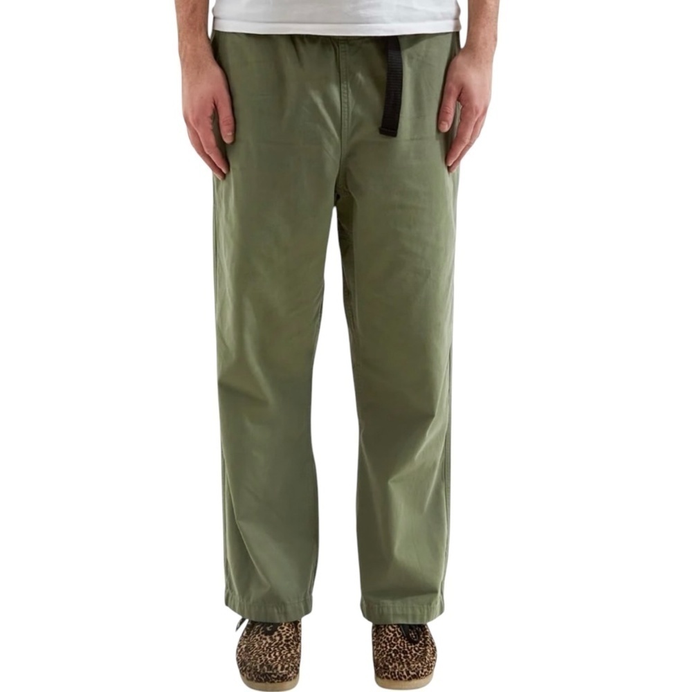 GOODHOOD Military Pants XL Khaki Green Ripstop Baggy Straight Leg